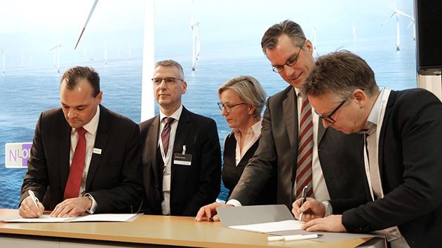 Signing of offshore contract with Vattenfall in 2017